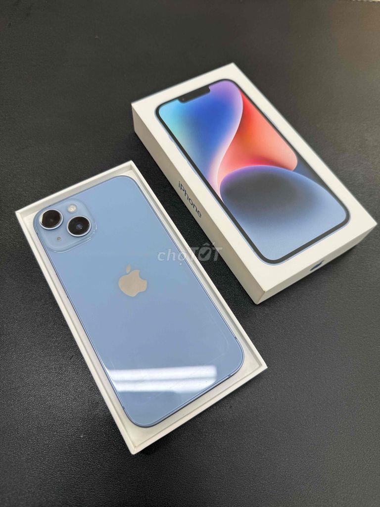 iPhone 14 128GB Xanh 99% - bản khay sim 🎉🎉🎉. Mua bán Điện thoại tại Thành phố Biên Hòa Đồng Nai được đăng bởi KIM MOBILE BIÊN HÒA hình 1