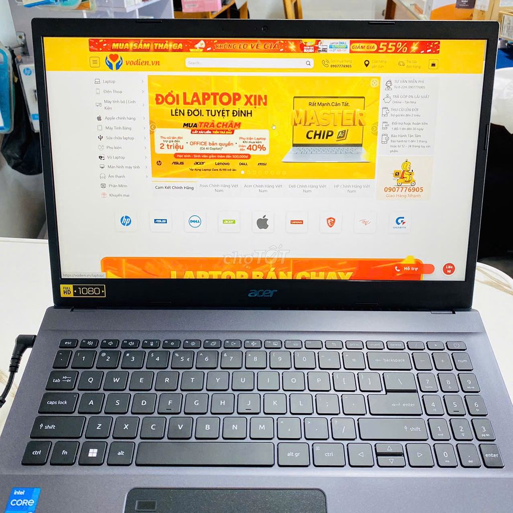 Acer Aspire 7 A715-76-53PJ i5-12450H 16GB/512GB. Mua bán Laptop tại Quận Ninh Kiều Cần Thơ được đăng bởi Võ Diện hình 1