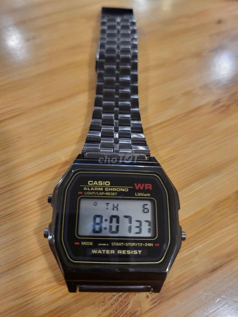 Đồng hồ casio A159W màu đen. Mua bán Đồng hồ tại Quận 10 Tp Hồ Chí Minh được đăng bởi Nguyễn Minh Trí hình 1