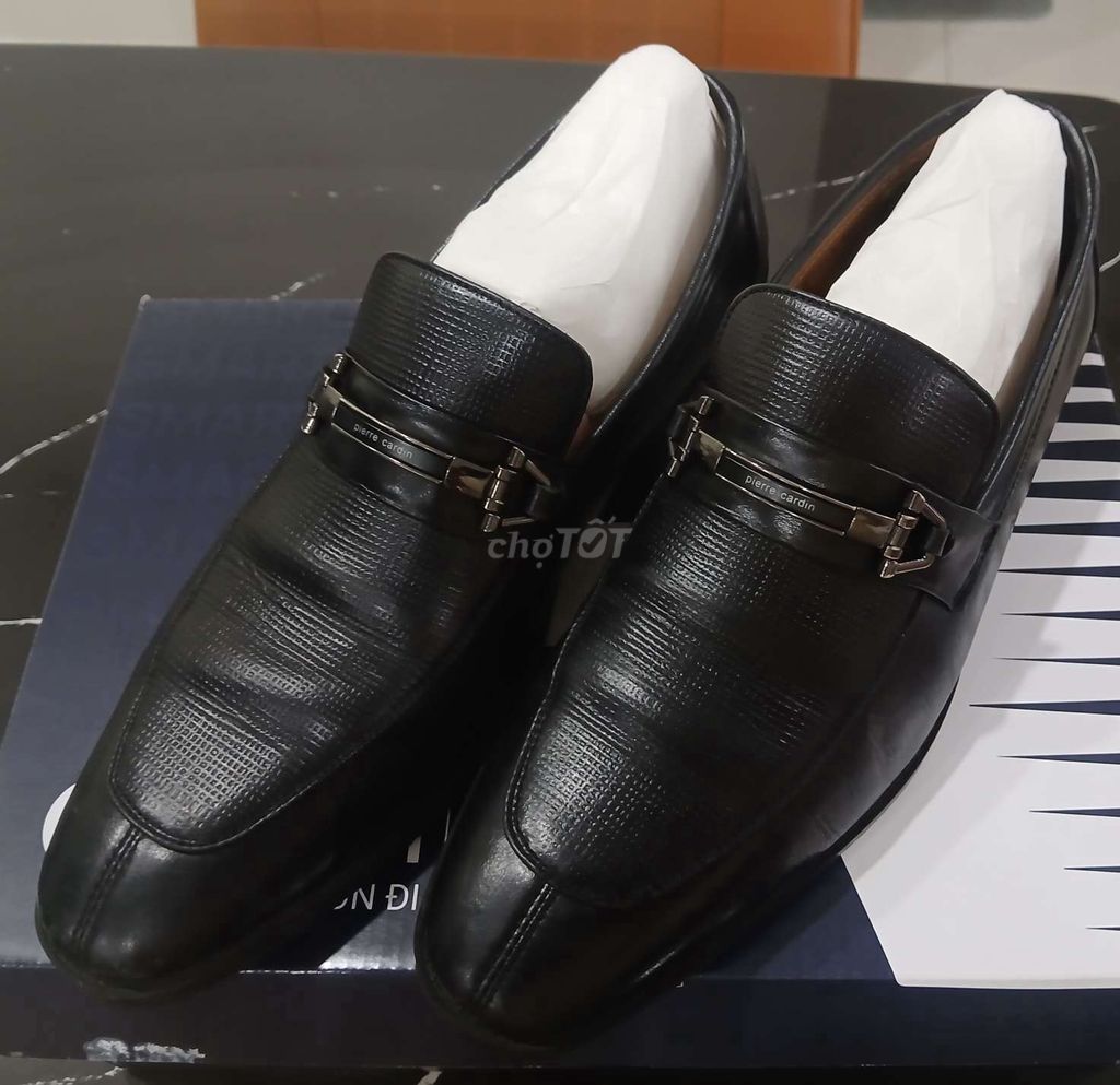 Giày tây lười Pierre Cardin Nam Da Đen. Mua bán Giày dép tại Quận 1 Tp Hồ Chí Minh được đăng bởi Vương Ngọc Minh Tú hình 1