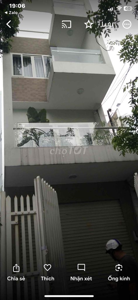 NHÀ MẶT TIỀN TÂN QUÝ- 230m2 4 PN