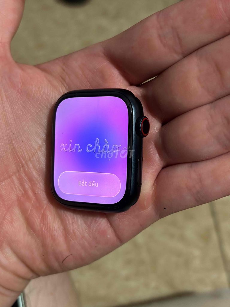 Apple Watch S9 45mm Esim VNA lướt thanh lý. Mua bán Thiết bị đeo thông minh tại Quận Hoàng Mai Hà Nội được đăng bởi Anh Văn hình 1