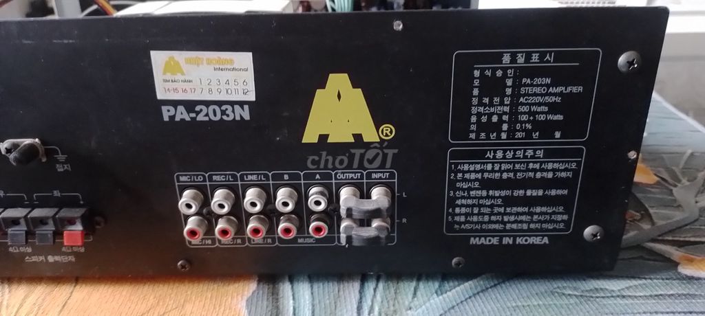 Amply Jarguar PA-203N 500W. Mua bán Tivi, Âm thanh tại Quận Long Biên Hà Nội được đăng bởi Hung Tranviet hình 1