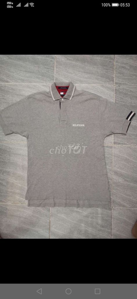 Áo polo Tommy Hilfiger Vin90s Basic Xám size ML. Mua bán Quần áo tại Quận Gò Vấp Tp Hồ Chí Minh được đăng bởi Hàng 2handsgood hình 1