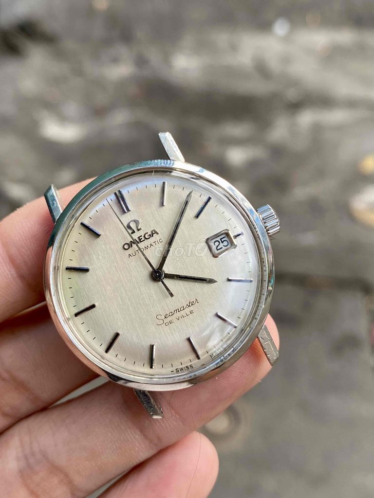 Ome seamaster de ville  Size 34.5mm chuẩn  Máy tự