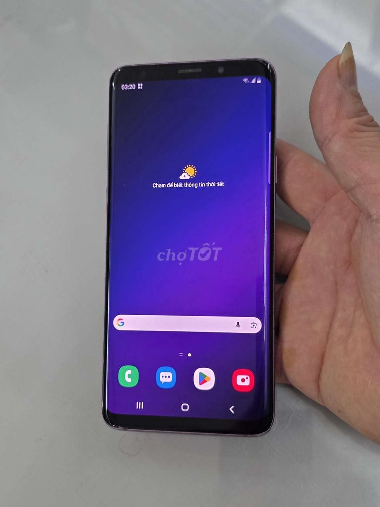Samsung S9 Plus bản Hồng Kông 2 sim Chip Snap 845. Mua bán Điện thoại tại Quận Cầu Giấy Hà Nội được đăng bởi chú Hùng 60t 163HQV hình 1