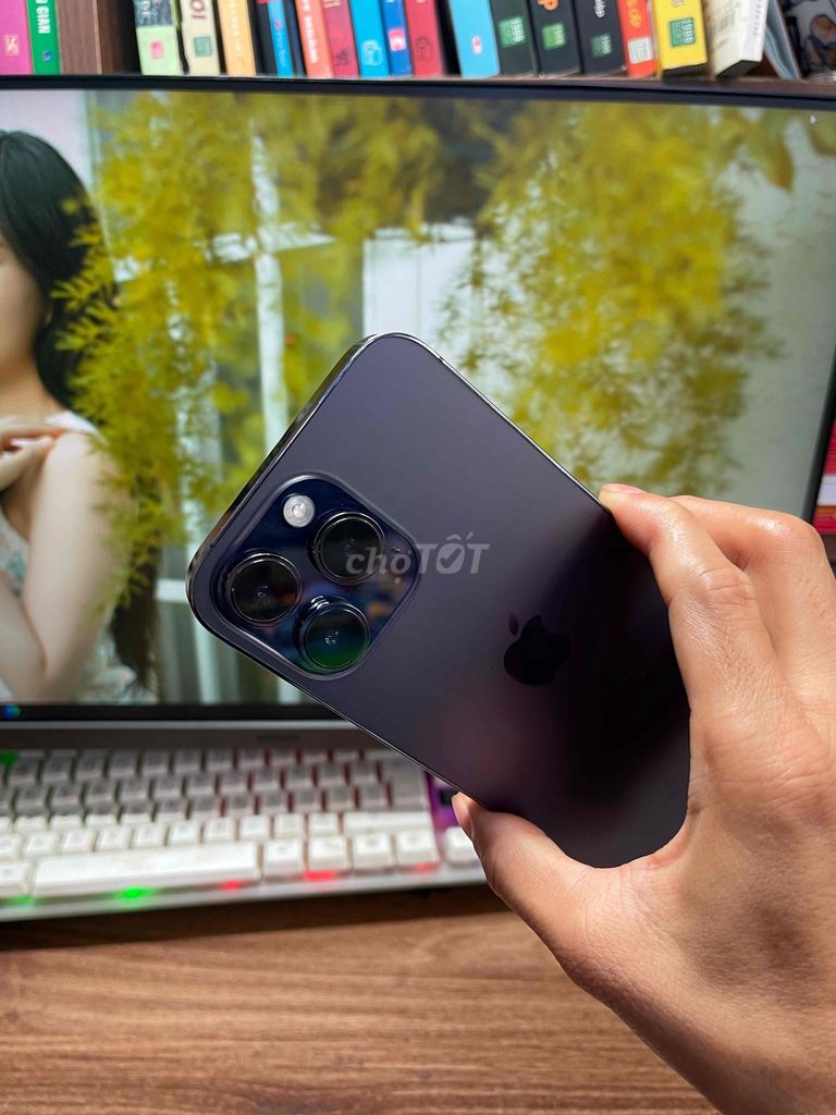 14 Pro Max 128GB  2 Sim Vật Lý Zin All ..!. Mua bán Điện thoại tại Quận Lê Chân Hải Phòng được đăng bởi Huy Tưởng Mobile hình 1