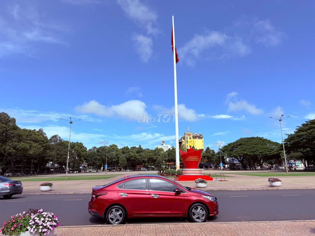 Hyundai Accent 2021 ATH Đỏ 10000 km. Mua bán Ô tô tại Thành phố Buôn Ma Thuột Đắk Lắk được đăng bởi Trọng Anh hình 1