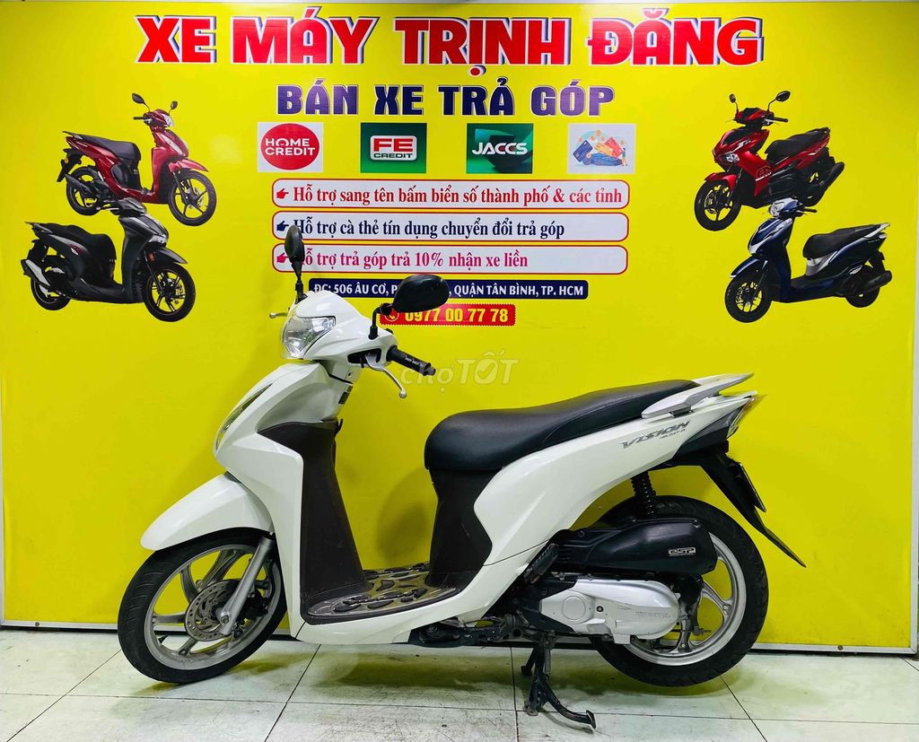Honda vision 110fi chỉ cần trả 1tr nhận xe liền. Mua bán Xe máy tại Quận Tân Bình Tp Hồ Chí Minh được đăng bởi XE MÁY TRỊNH ĐĂNG hình 1