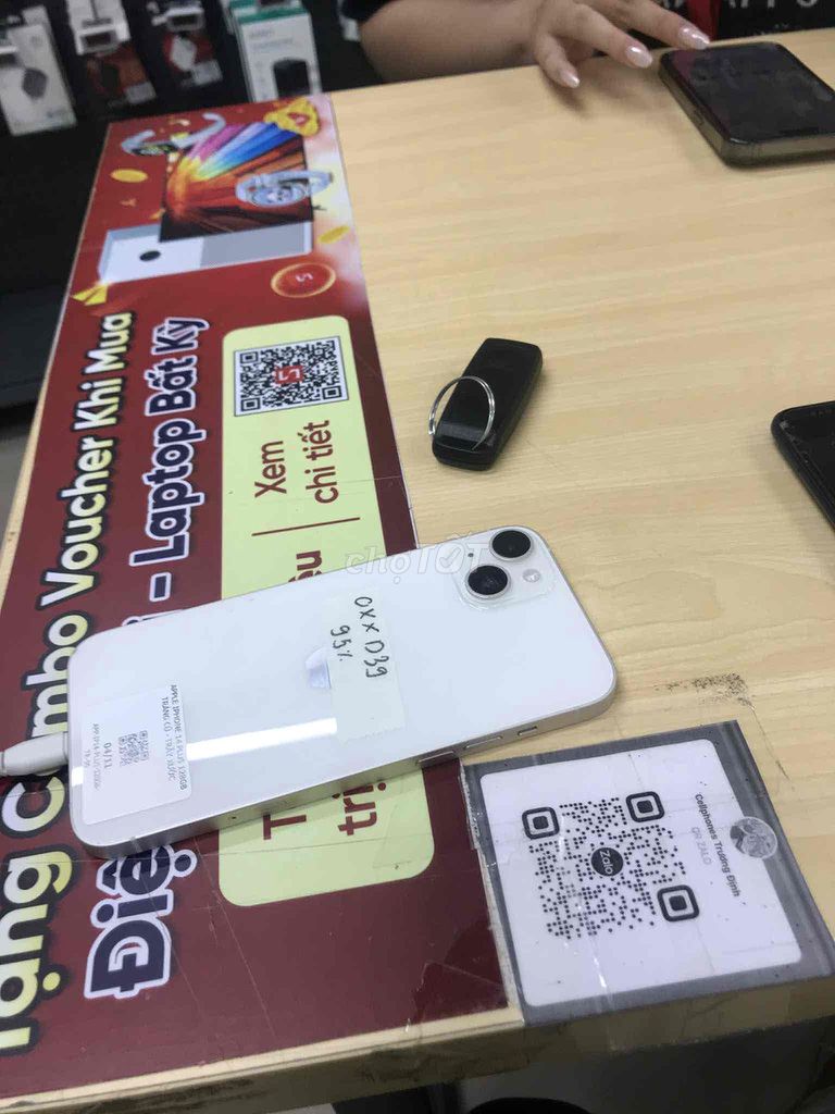 Apple iPhone 14 Plus 128GB Trắng Đã qua sử dụng. Mua bán Điện thoại tại Quận Hoàng Mai Hà Nội được đăng bởi Tuấn Milano hình 1