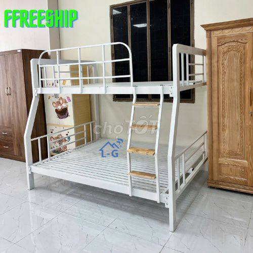 GIƯỜNG TẦNG SẮT && GIƯỜNG TẦNG SẮT !! GIƯỜNG TẦNG. Mua bán Giường, chăn ga gối nệm tại Quận 5 Tp Hồ Chí Minh được đăng bởi NỘI THẤT LÂM GIA hình 1