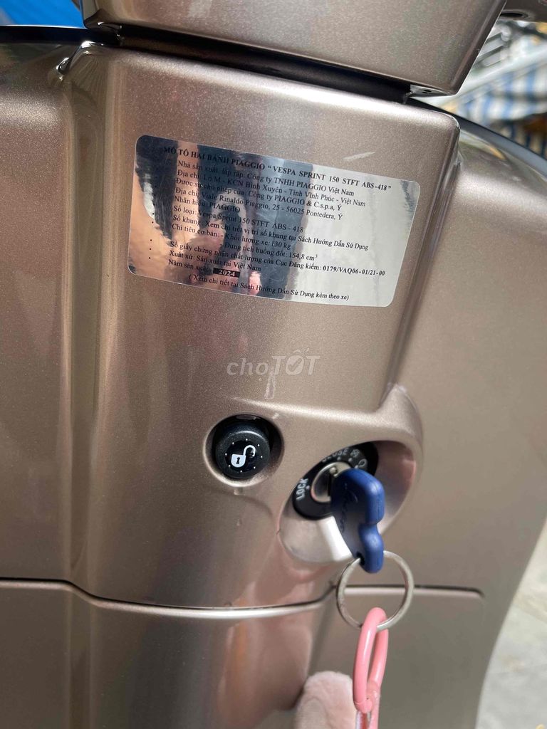 vespa TFT 150 abs. Mua bán Xe máy tại Quận 11 Tp Hồ Chí Minh được đăng bởi trần quốc tú hình 7