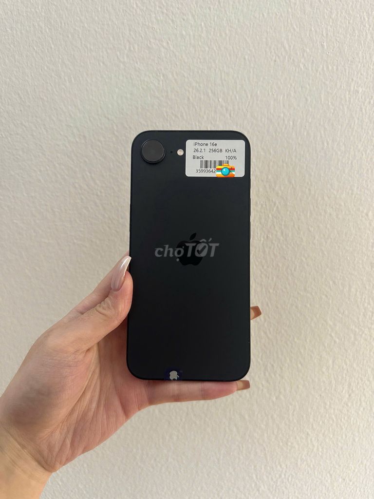 iPhone 16e 256GB SIM VL pin 100% CBH 31/7/26. Mua bán Điện thoại tại Quận Cầu Giấy Hà Nội được đăng bởi Henry Shop hình 1