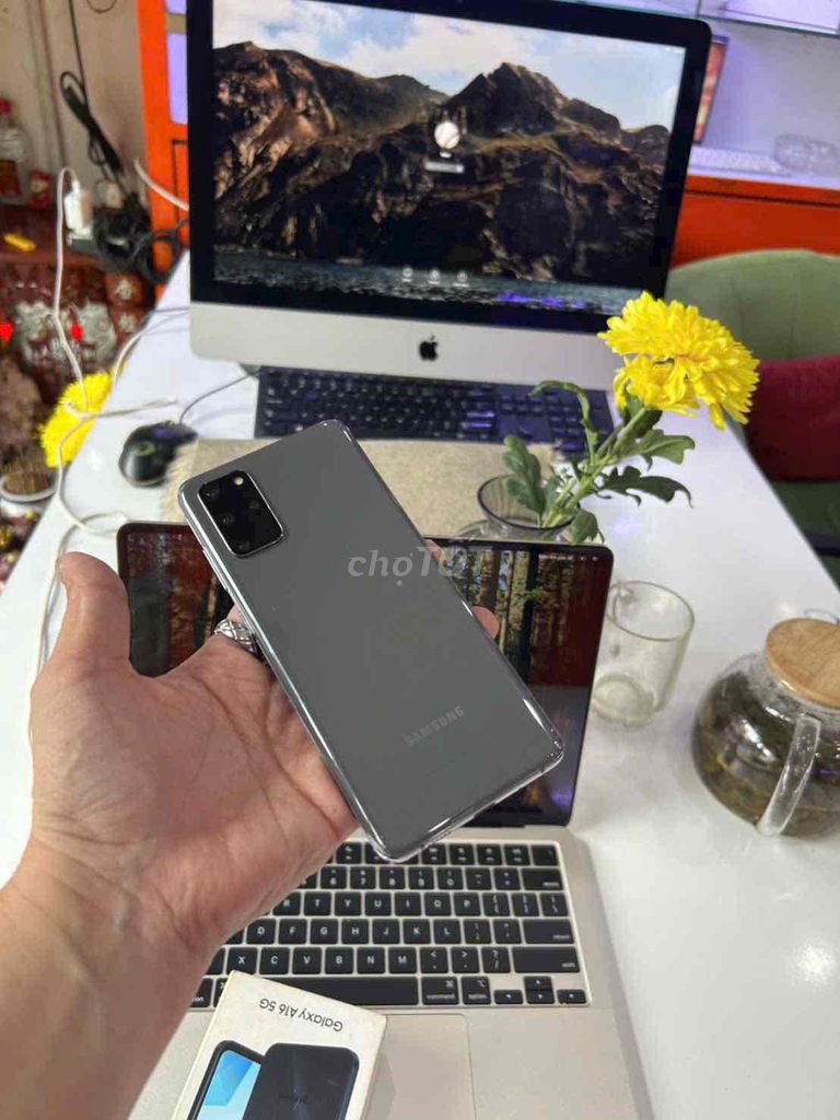 samsung galaxy s20 plus 5g 256gb xám cty 2 sim. Mua bán Điện thoại tại Quận 3 Tp Hồ Chí Minh được đăng bởi Nam Á Mobile hình 1