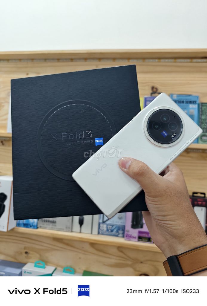 Vivo X Fold 3 16/256Gb có box 2 màn hiển thị đẹp. Mua bán Điện thoại tại Quận 8 Tp Hồ Chí Minh được đăng bởi Đam Mê Công Nghệ hình 1