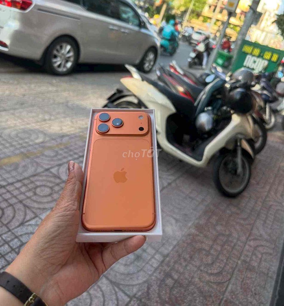 iphone 17promax 512gb cam qtế mỹ pin100 bht12/2026. Mua bán Điện thoại tại Quận 3 Tp Hồ Chí Minh được đăng bởi Nam Á Mobile hình 1