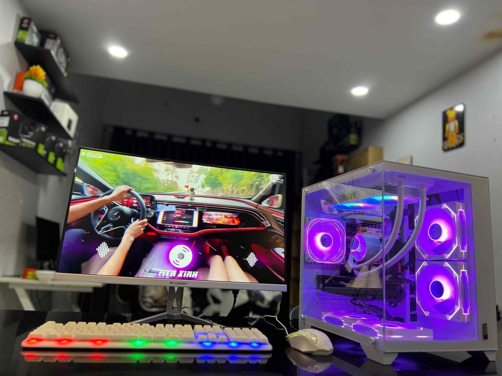 BỘ PC CASE MÁY TÍNH CHƠI GAME HỌC TẬP LÀM VIỆC