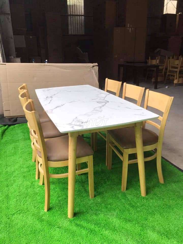 Bộ bàn ăn 6 ghế