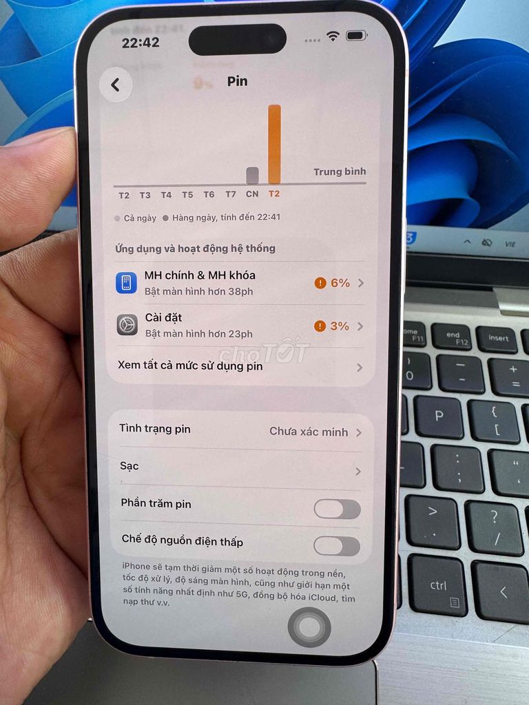 Apple iPhone 15 128GB Hồng 100%. Mua bán Điện thoại tại Quận 6 Tp Hồ Chí Minh được đăng bởi QUỐC THIÊN BÁN GÓP 0 ĐỒNG  hình 1
