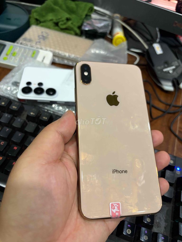 Apple iPhone XS Max Vàng Đã sử dụng. Mua bán Điện thoại tại Quận Thanh Xuân Hà Nội được đăng bởi Hoang Ha hình 1