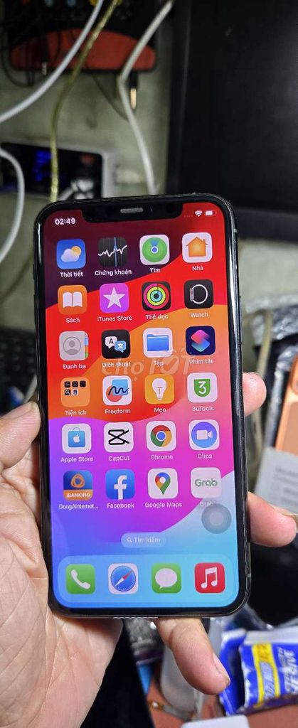 iPhone 11 Pro 64GB quốc tế mỹ giá rẻ. Mua bán Điện thoại tại Quận 8 Tp Hồ Chí Minh được đăng bởi Thiên Hòa mobile  hình 1