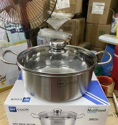 Nồi inox nắp kính 24cm. Mua bán Nội thất, đồ gia dụng khác tại Thành phố Sa Đéc Đồng Tháp được đăng bởi Gia Dụng Xanh