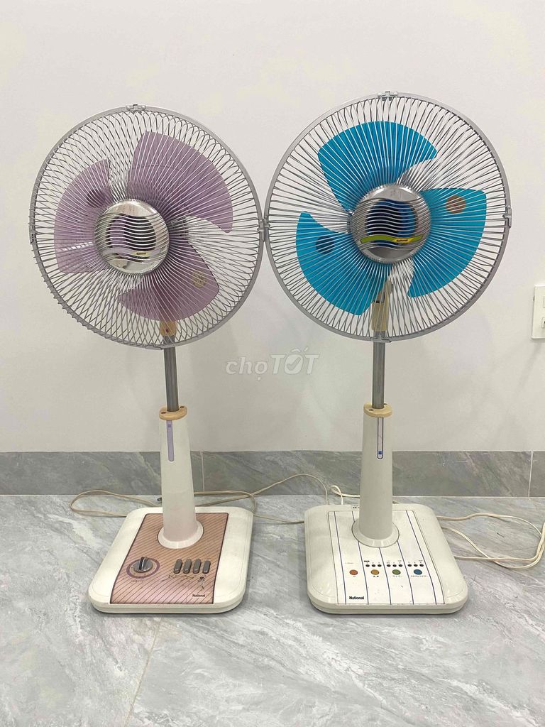 Quạt lửng National 30 cm Trắng, Tím, Xanh. Mua bán Quạt tại Quận Hồng Bàng Hải Phòng được đăng bởi Giang Hp hình 1