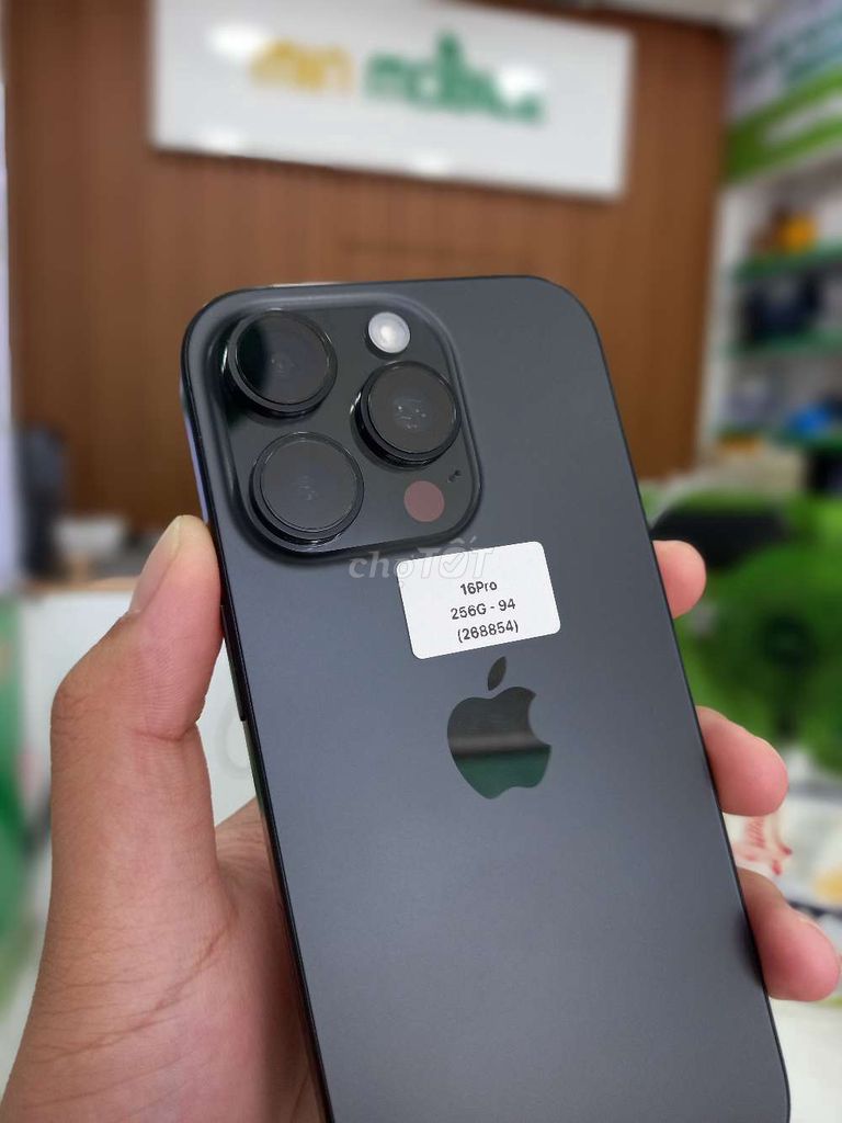 Apple iPhone 16 Pro 256GB Đen. Mua bán Điện thoại tại Quận Ngô Quyền Hải Phòng được đăng bởi lê thanh thuỷ hình 1