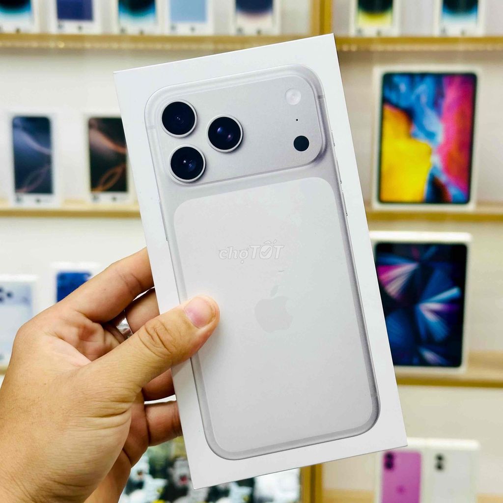 (SALE 1 CÂY ***)🍎 17 PROMAX TRẮNG 256GB VN. Mua bán Điện thoại tại Quận Ninh Kiều Cần Thơ được đăng bởi Nghĩa Trần Mobile hình 1