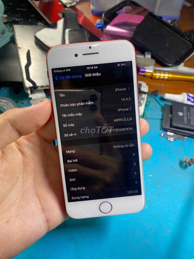 Apple iPhone 7 128GB Đỏ Đã sử dụng. Mua bán Điện thoại tại Thành phố Thanh Hóa Thanh Hóa được đăng bởi Văn Công hình 1