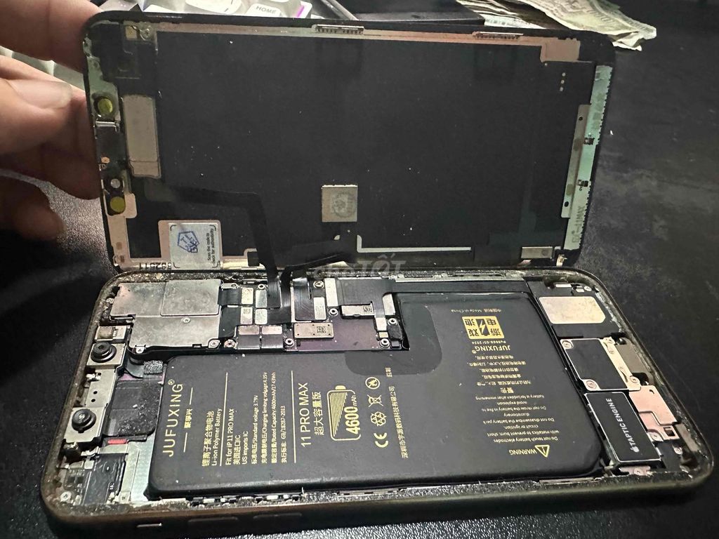 Apple iPhone 11 Pro Max Hỏng màn hình. Mua bán Điện thoại tại Thị xã Bến Cát Bình Dương được đăng bởi Thuận mua vừa bán hình 1
