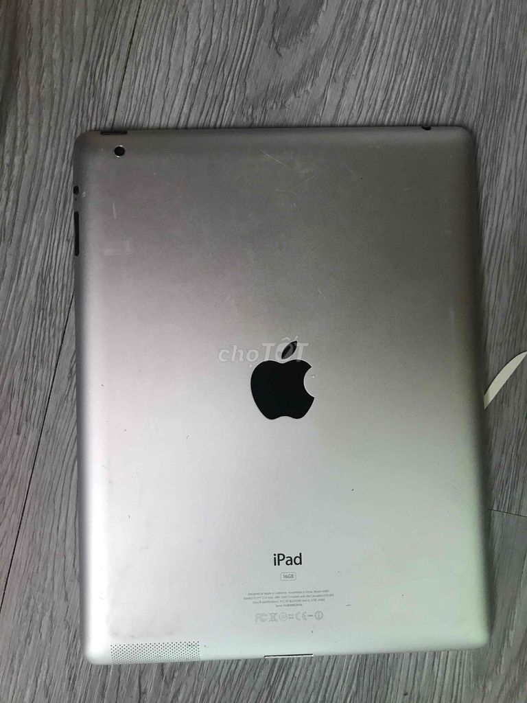 Bán xác ipad 2 wifi bị quên mật khẩu màng iloud