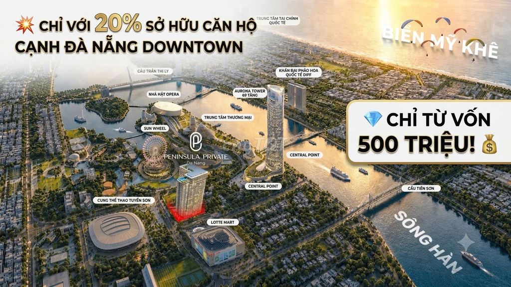 Bài toán đầu tư tích sản & dòng tiền vượt trội tại Peninsula Private !