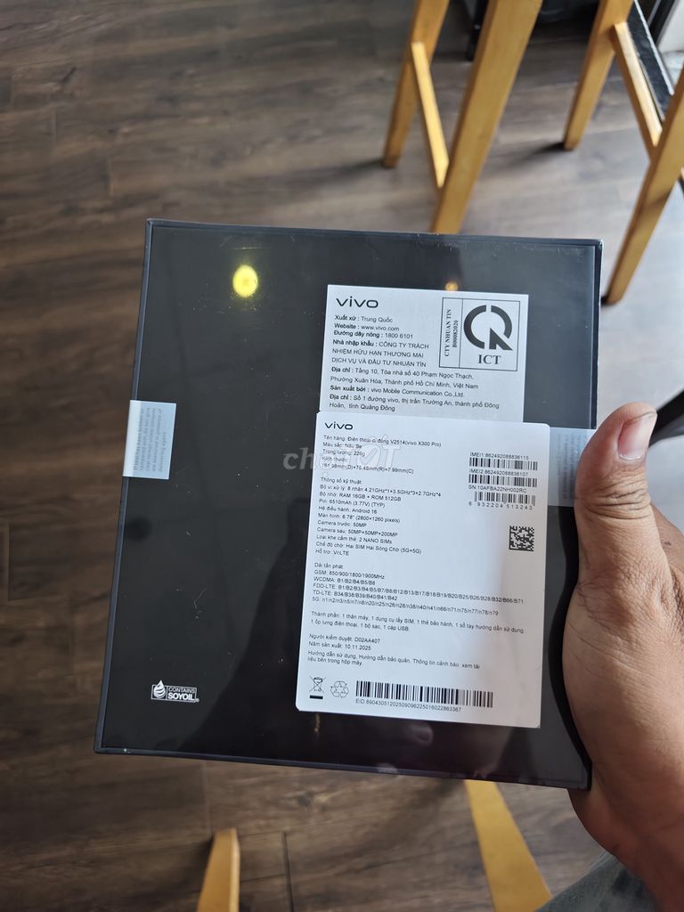 Vivo X300 Pro Chính Hãng 16GB/512GB Nâu. Mua bán Điện thoại tại Quận Tân Bình Tp Hồ Chí Minh được đăng bởi Vinh Vo hình 1