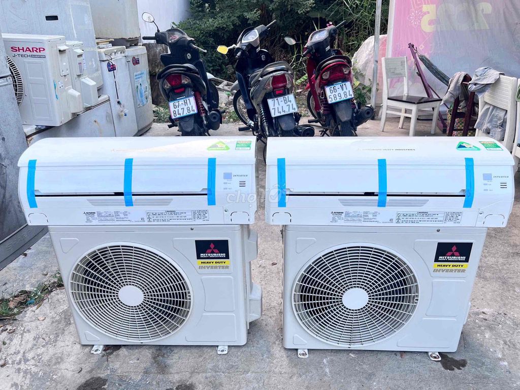 Máy lạnh Mitsubishi Heavy inverter 1hp mới 95%