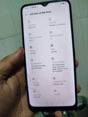 Oppo A16 3GB/32GB Đen