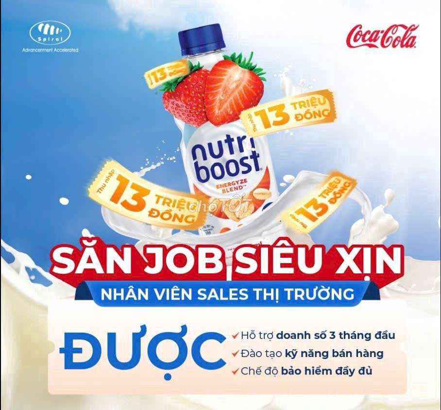 TUYẾN NHÂN VIÊN TIẾP THỊ COCA-COLA