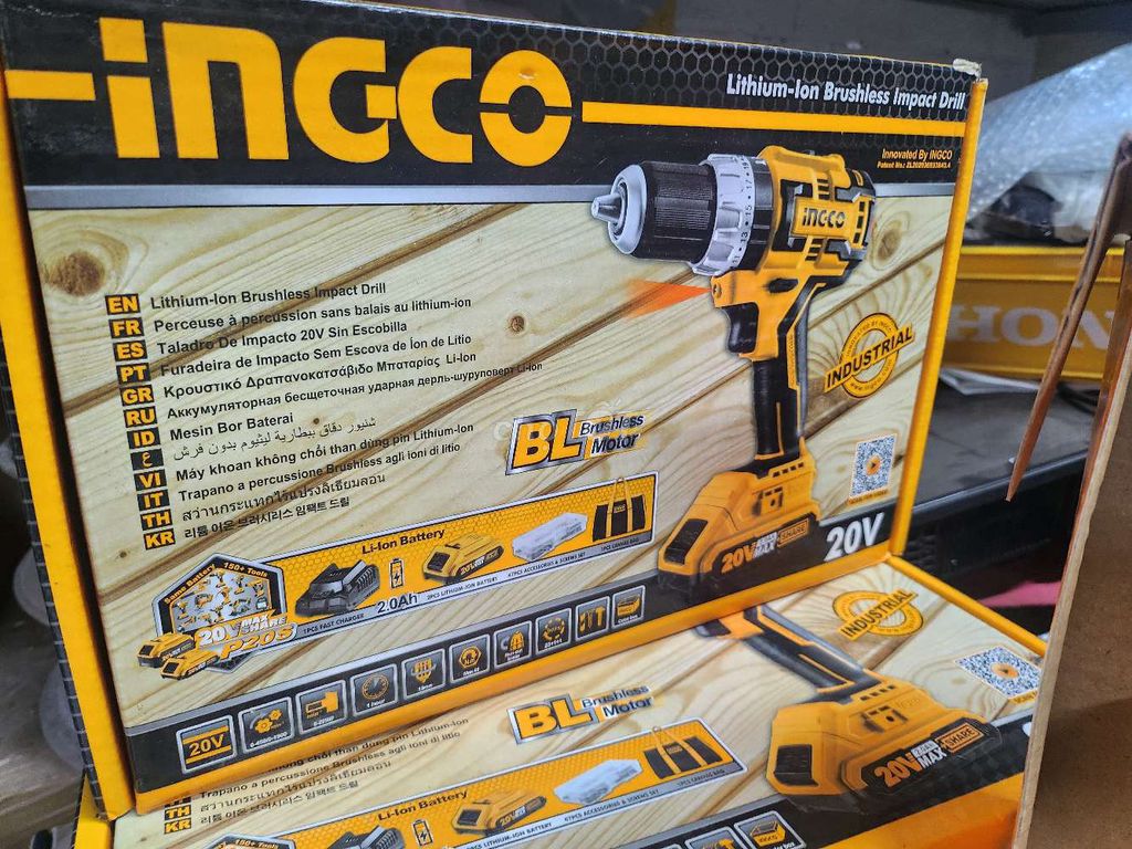 Bộ máy khoan pin 3 chức năng INGCO CIDLI20608 MỚI. Mua bán Đồ chuyên dụng, Giống nuôi trồng tại Thành phố Thủ Đức Tp Hồ Chí Minh được đăng bởi NGỌC DIỄM hình 6