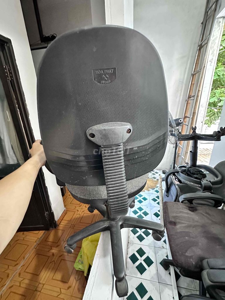 Ghế xoay Hòa Phát Vải Xám. Mua bán Bàn ghế tại Quận Cẩm Lệ Đà Nẵng được đăng bởi Đức Dũng hình 1