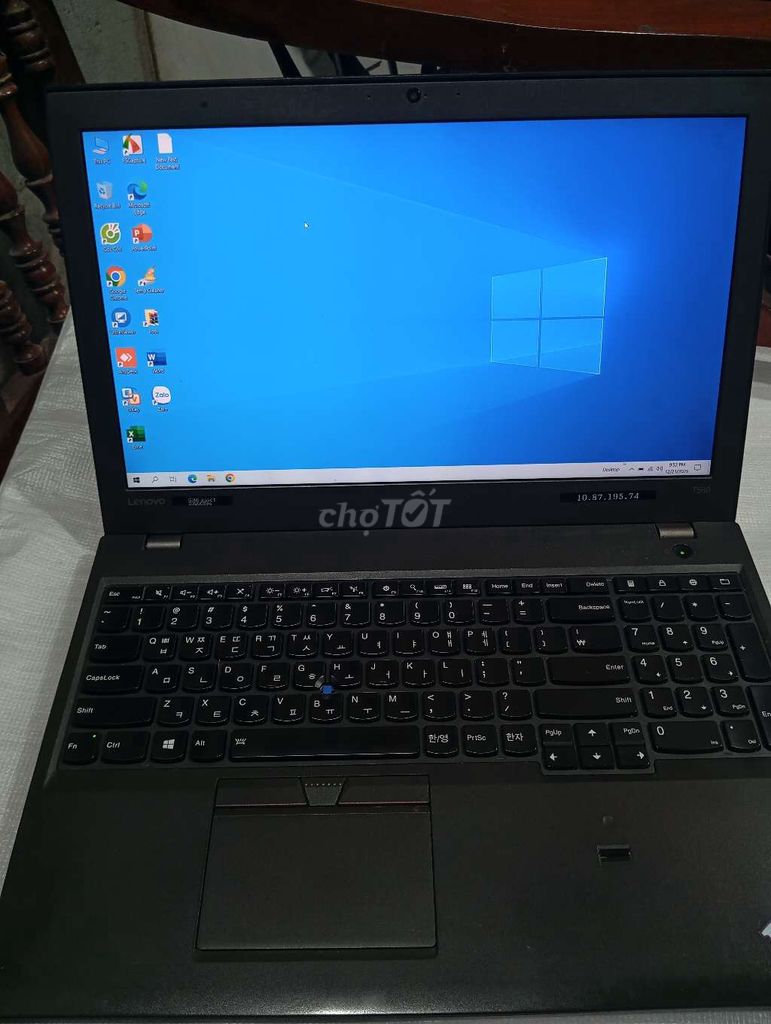 Lenovo Thinkpad T560 I7 15.6 inch 8GB/240GB. Mua bán Laptop tại Huyện Mỹ Đức Hà Nội được đăng bởi Văn Quyến hình 1