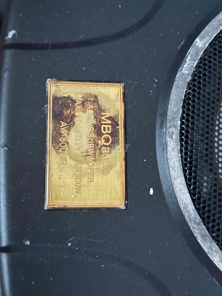 Loa sub ô tô MBQ AUDIO AV-800DR. Mua bán Tivi, Âm thanh tại Thành phố Mỹ Tho Tiền Giang được đăng bởi Hoàng Đức hình 1
