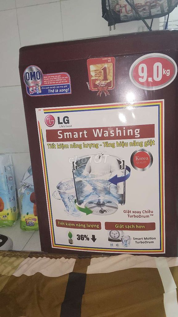 Máy giặt LG 9.0 kg cửa trên. Mua bán Máy giặt tại Quận Hải Châu Đà Nẵng được đăng bởi An lê  hình 1