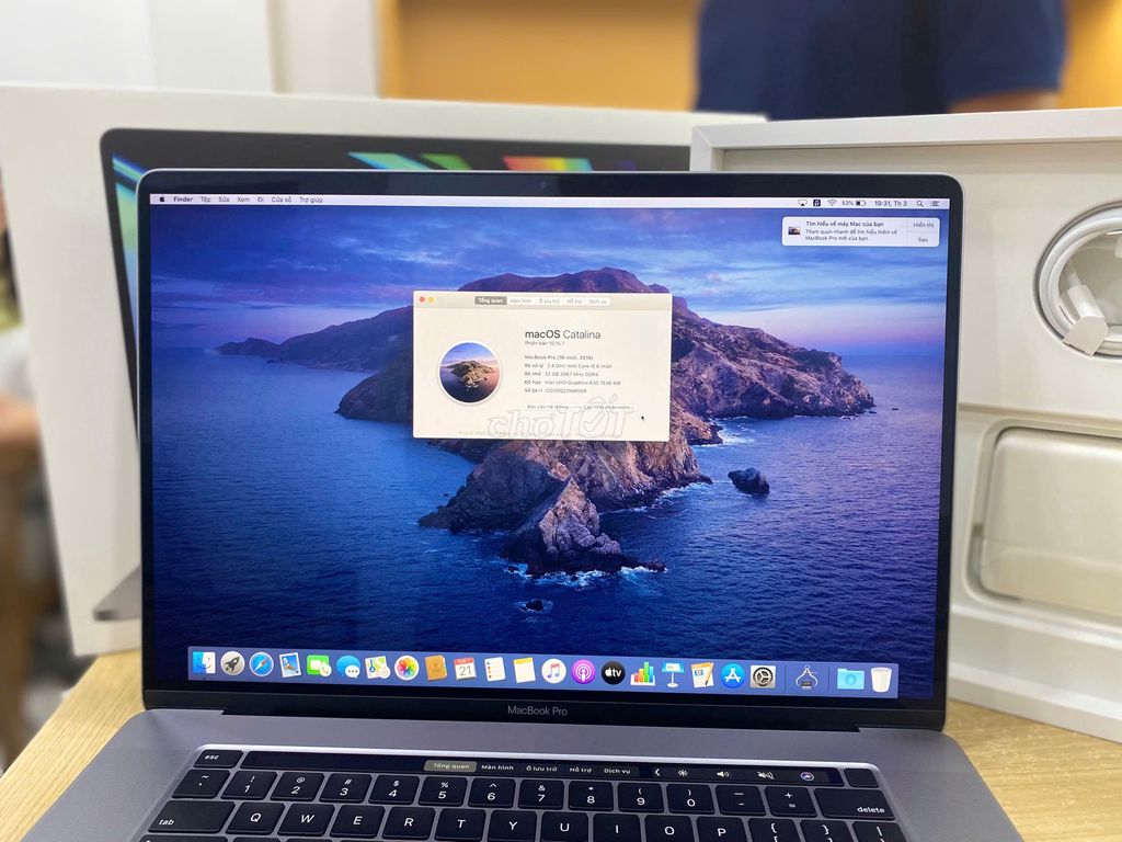 Macbook Pro 16inch 2019 i9 32GB/1TB New Openbox. Mua bán Laptop tại Quận 10 Tp Hồ Chí Minh được đăng bởi Lapvn hình 1