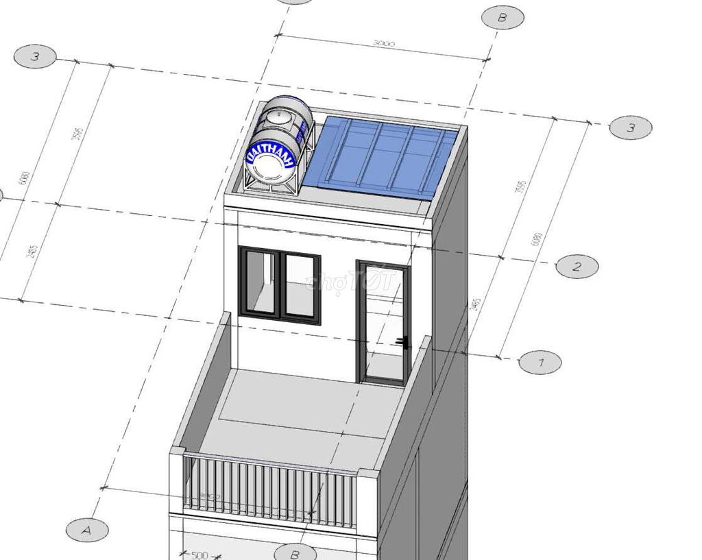 Nhà mới xây 3x8m đúc 2 tấm phạm văn chiêu p14