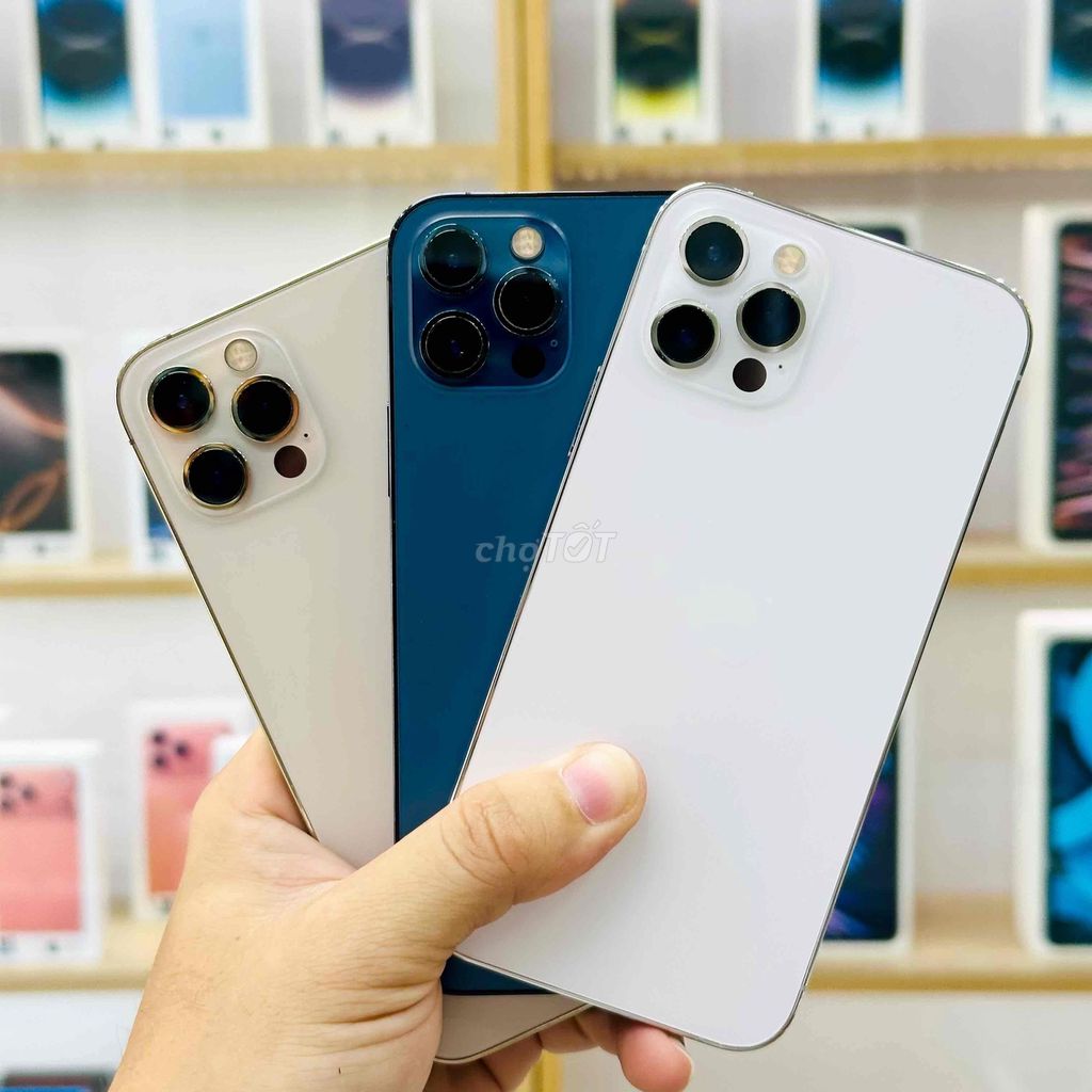 🍎12 PRO ĐỦ 3 MÀU HOT 128GB-256GB QTẾ MỸ PIN90-100%. Mua bán Điện thoại tại Quận Ninh Kiều Cần Thơ được đăng bởi Nghĩa Trần Mobile hình 1