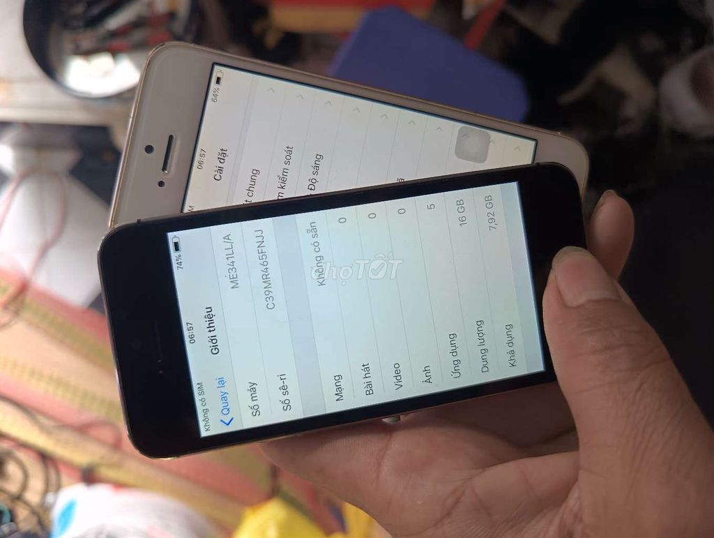 Apple iPhone 5S 16GB Vàng hồng. Mua bán Điện thoại tại Thành phố Thủ Đức Tp Hồ Chí Minh được đăng bởi điện tử gia re hình 1