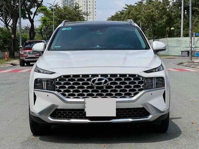 Hyundai Santafe 2022 Full 60000 km Trắng