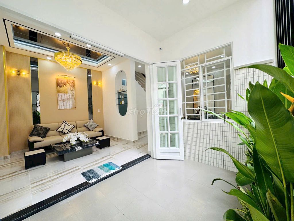 🔴 Nhà đẹp sang trọng cách MT 10m Âu Dương Lân P3 P.Chánh Hưng Q8 - ảnh 3