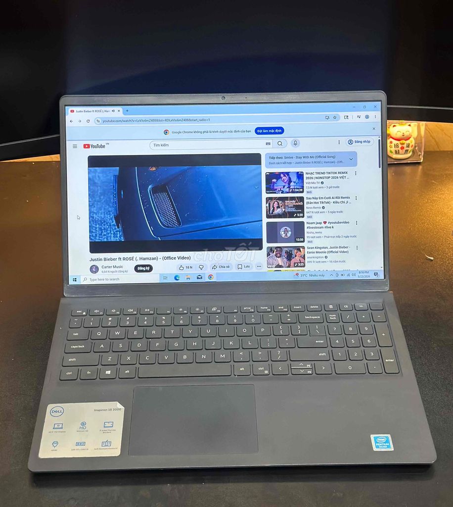 Dell Inspiron 15 3000 15.6 inch. Mua bán Laptop tại Quận 12 Tp Hồ Chí Minh được đăng bởi Văn Thành hình 1