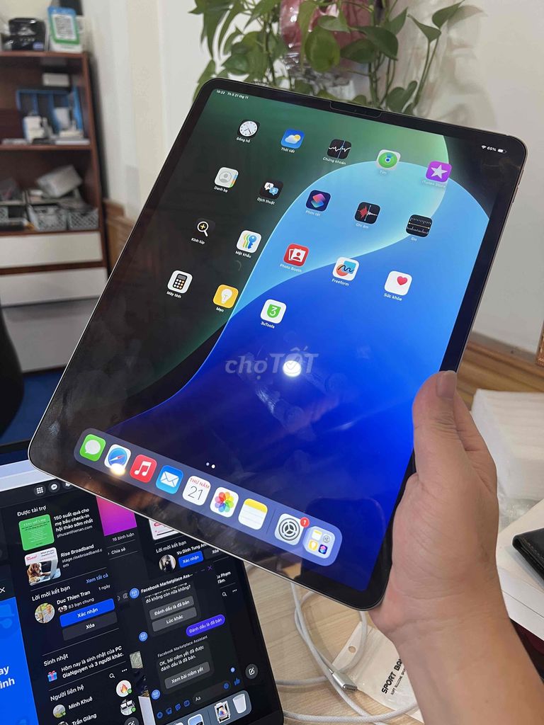 iPad Pro 2018 12.9” 256gb wifi zin đẹp pin 86